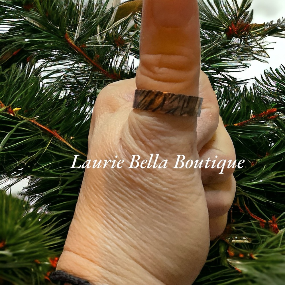 Unisex Copper Band Ring